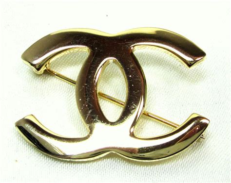 faux chanel pin|vintage chanel brooch.